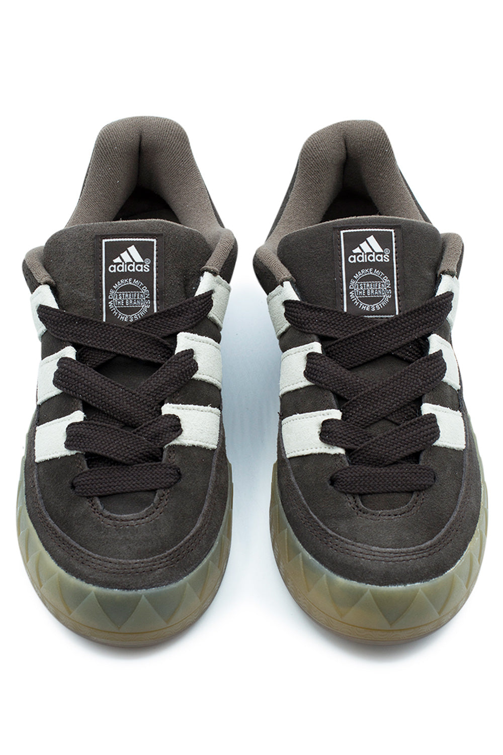 Adidas Adimatic Schuh Dunkelbrau / Weiss / Braun