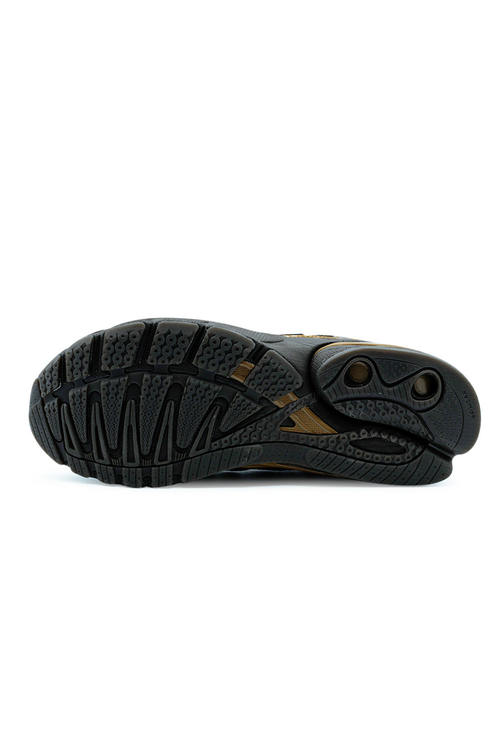 Adidas Adistar Control 5 outsole close-up showing high-traction rubber sole pattern engineered for grip, durability and performance running across urban surfaces