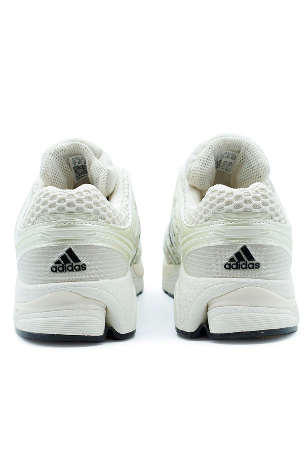 Unisex Adidas Adistar Control 5 Cloud White Core Black Alumina, lightweight retro running shoe reimagined for urban lifestyle comfort and versatility.