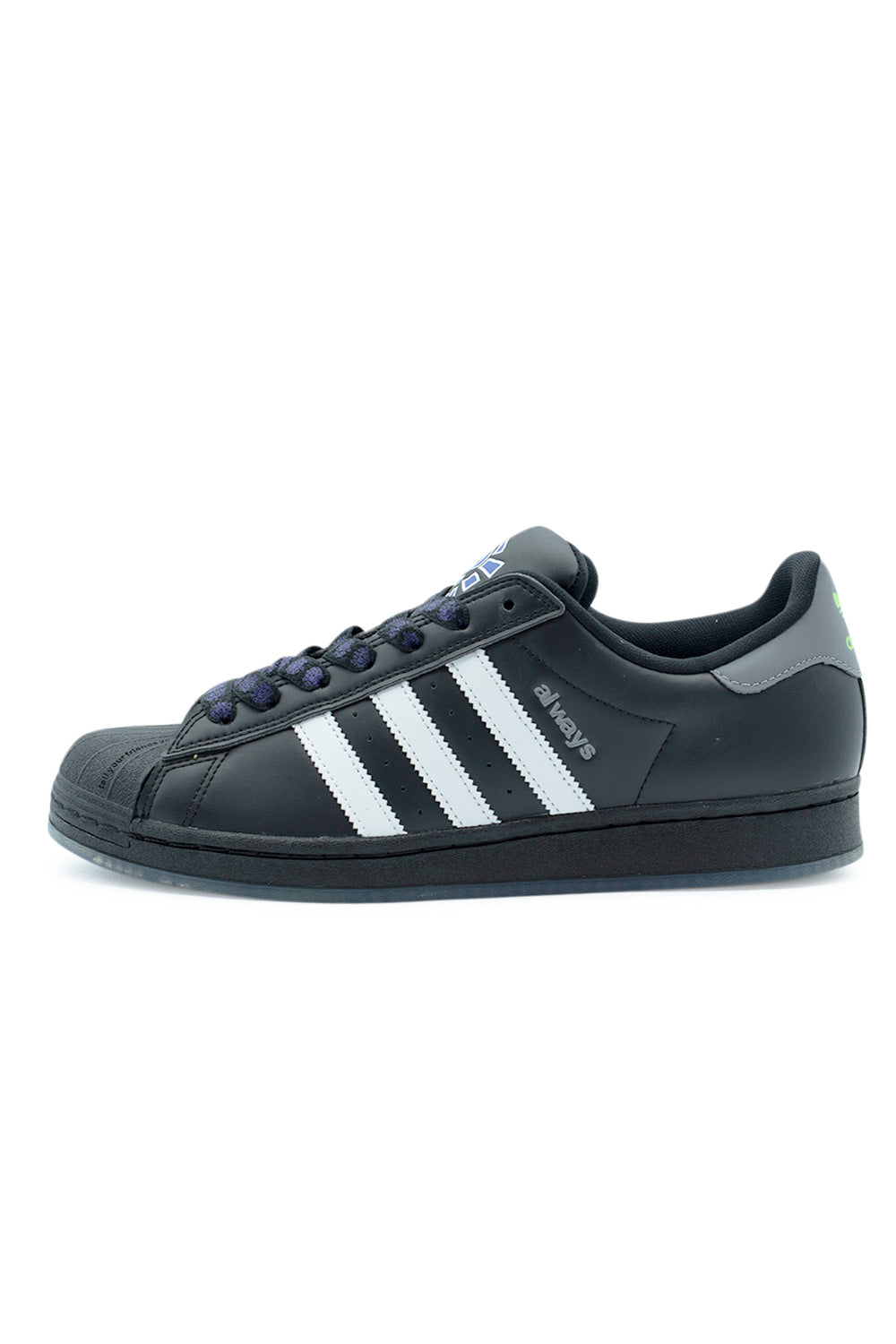 Adidas X Always Superstar ADV Shoe Core Black / Cloud White / Grey ...