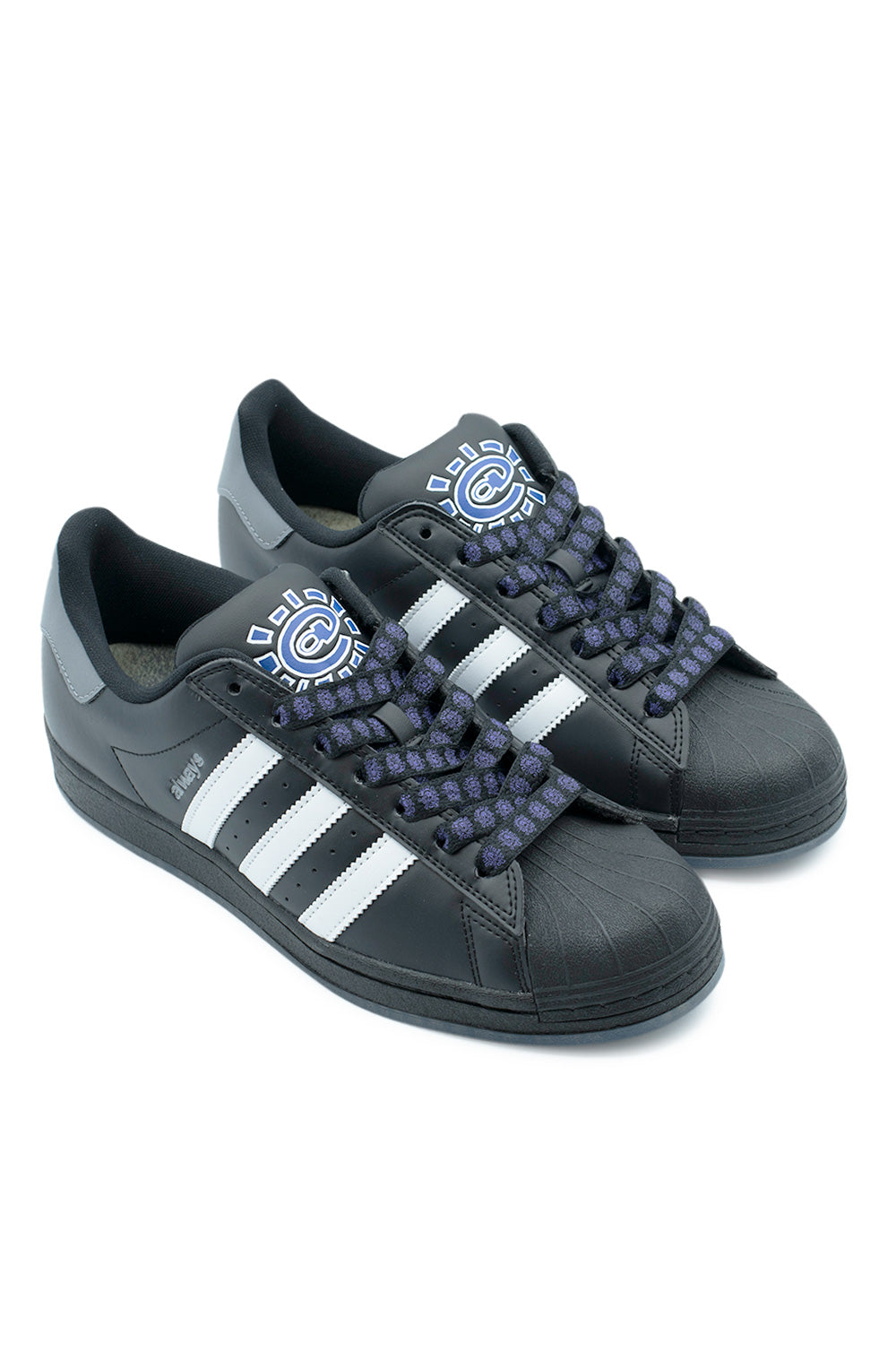 Adidas X Always Superstar ADV Shoe Core Black / Cloud White / Grey Thr Adidas X Always Superstar ADV Shoe Core Black / Cloud White / Grey Thr