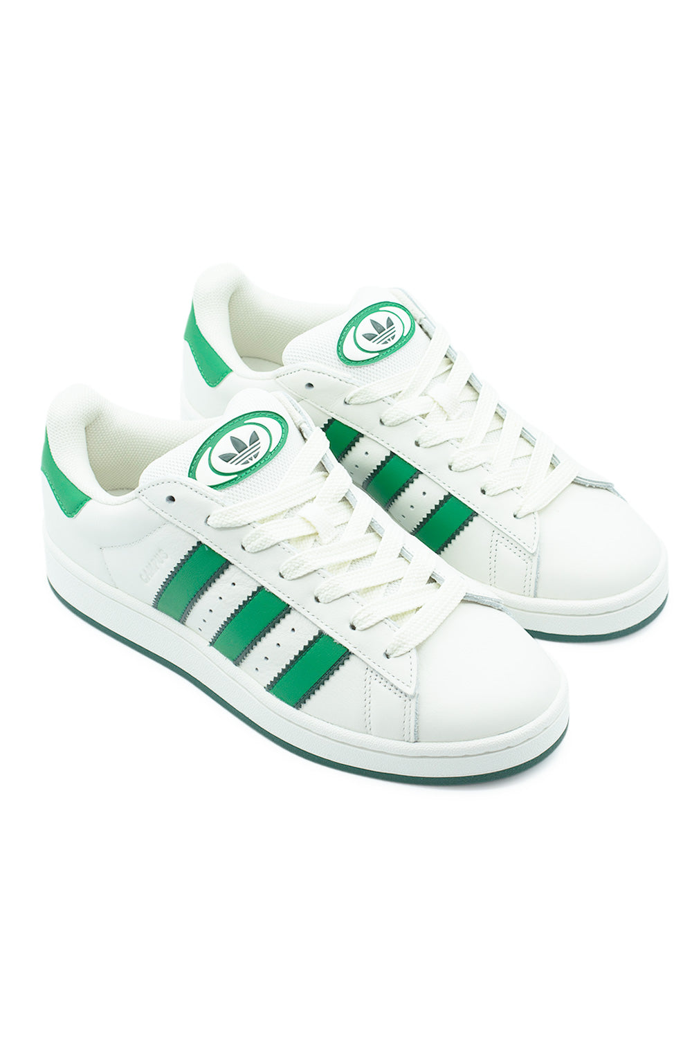 Adidas Campus 00s Shoe Chalk White / Green / Off White - BONKERS