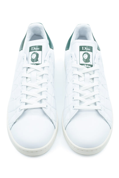 Adidas X Dime Stan Smith Schuh Weiss / Dunkelgrün / Grün