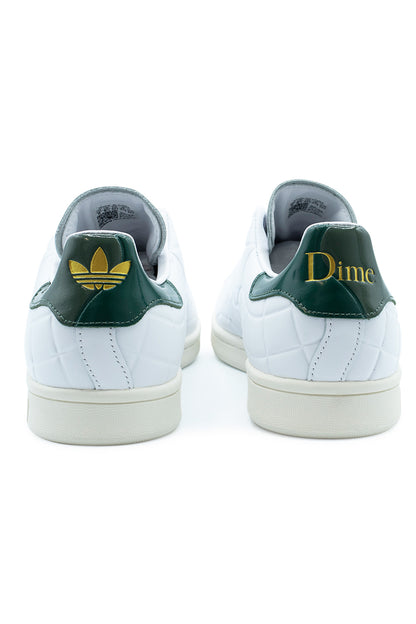 Adidas X Dime Stan Smith Schuh Weiss / Dunkelgrün / Grün