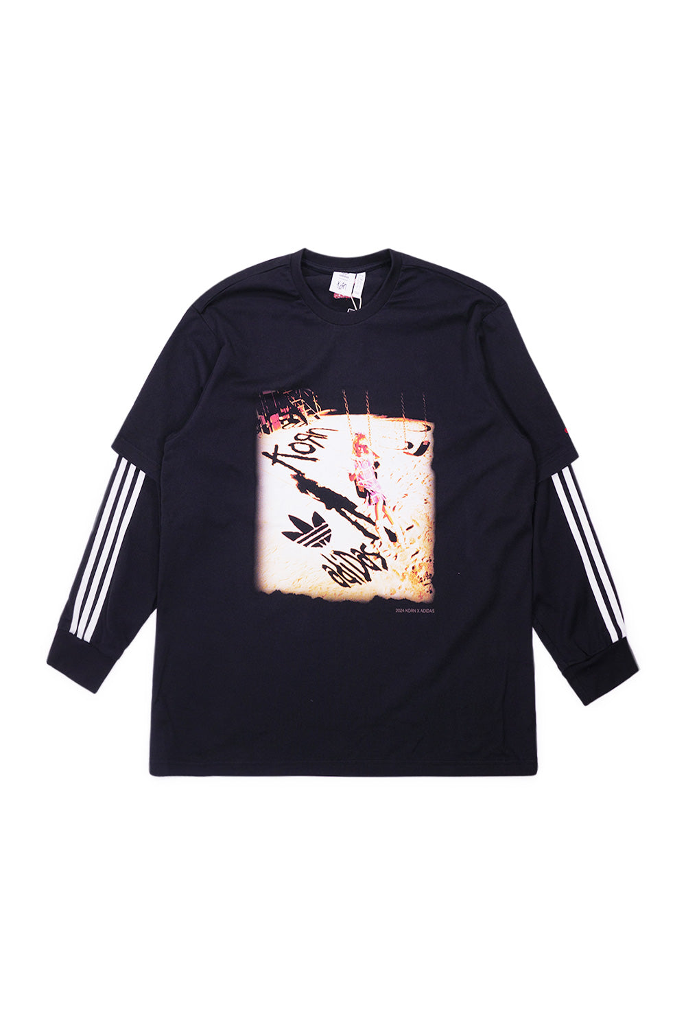Adidas X Korn Longsleeve Black - BONKERS
