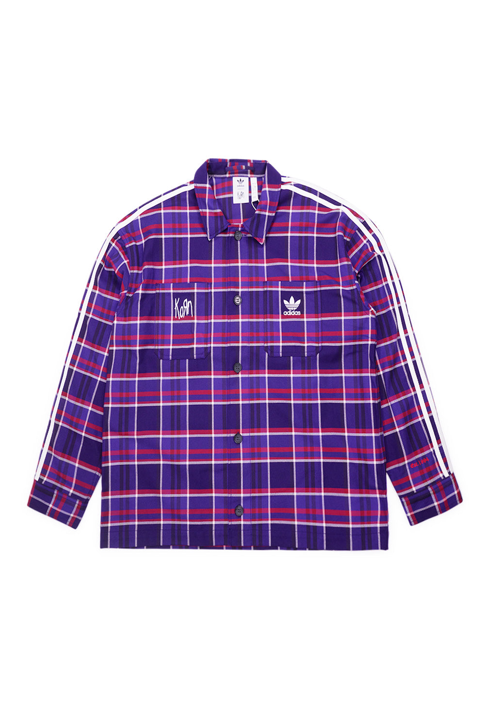 Adidas X Korn Overshirt Lila