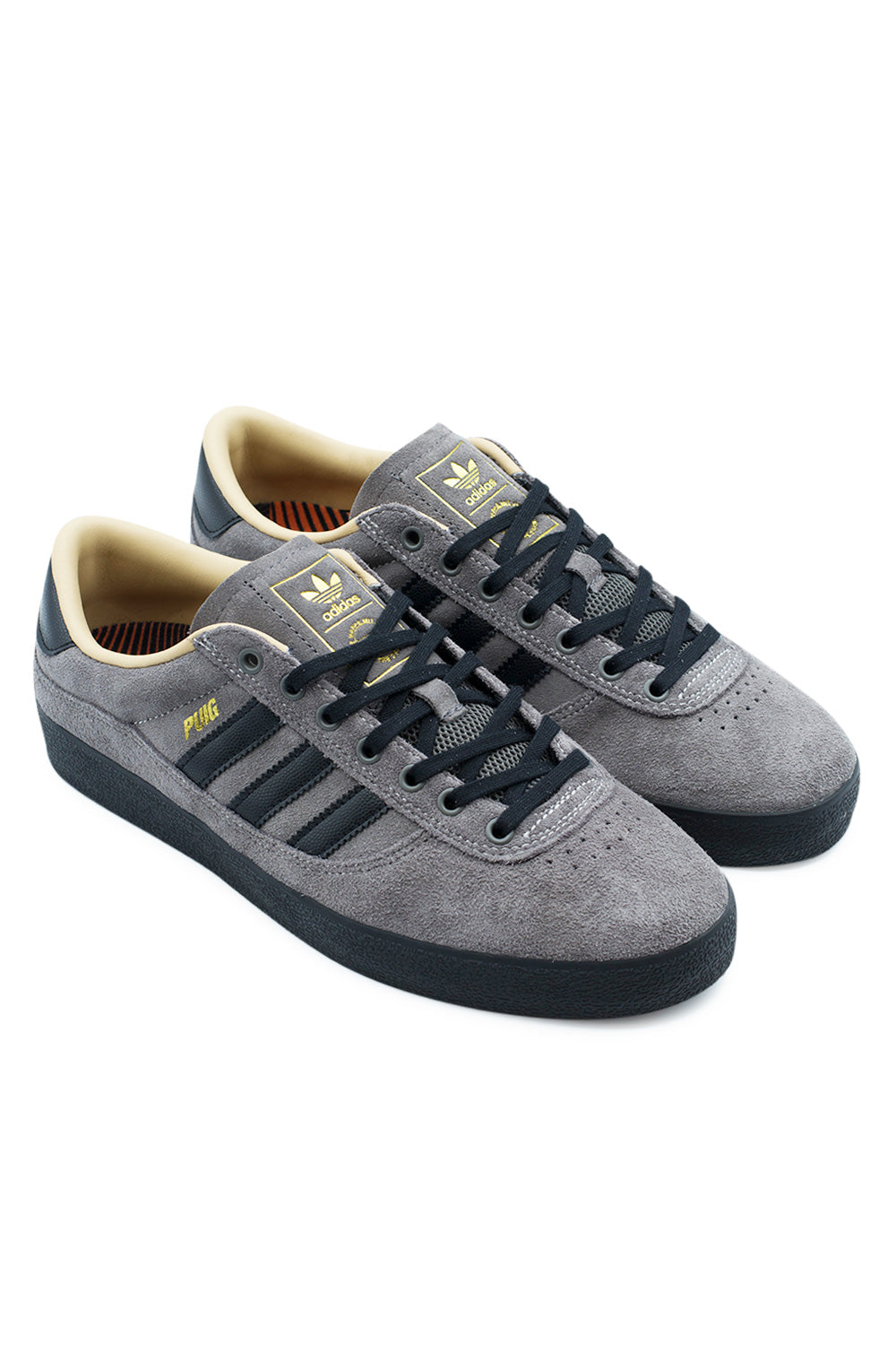 Adidas Puig Indoor Schuh Holzkohle / Schwarz / Kreideweiss