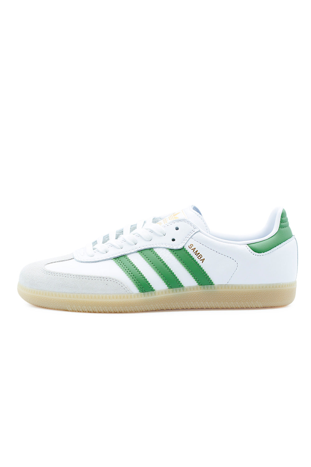 Adidas Samba ADV Shoe Cloud White / Crew Green / Gum - BONKERS