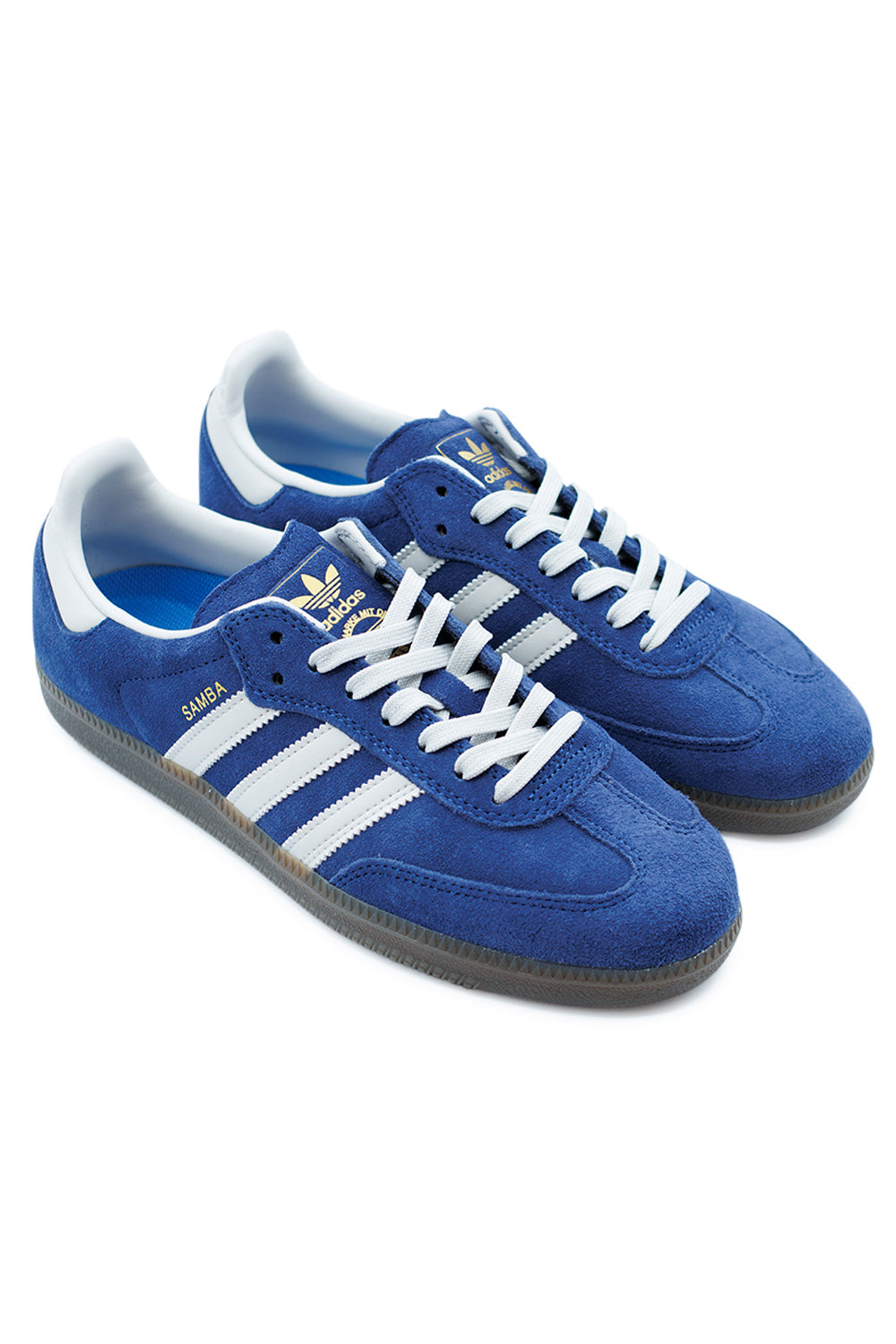Adidas Samba ADV Shoe Dark Blue / Grey One / Gum - BONKERS