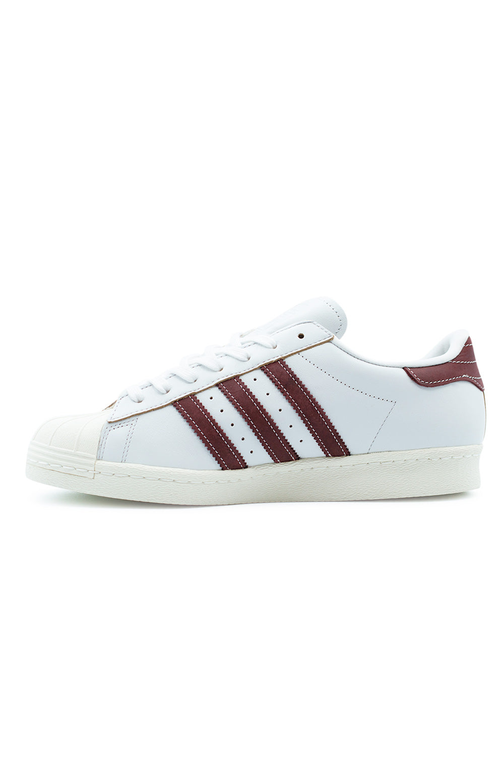 adidas Skateboarding Superstar 80 ADV Shoes Crystal White Shadow Red Off White adidas Skateboarding Superstar 80 ADV Shoes Crystal White Shadow Red Off White