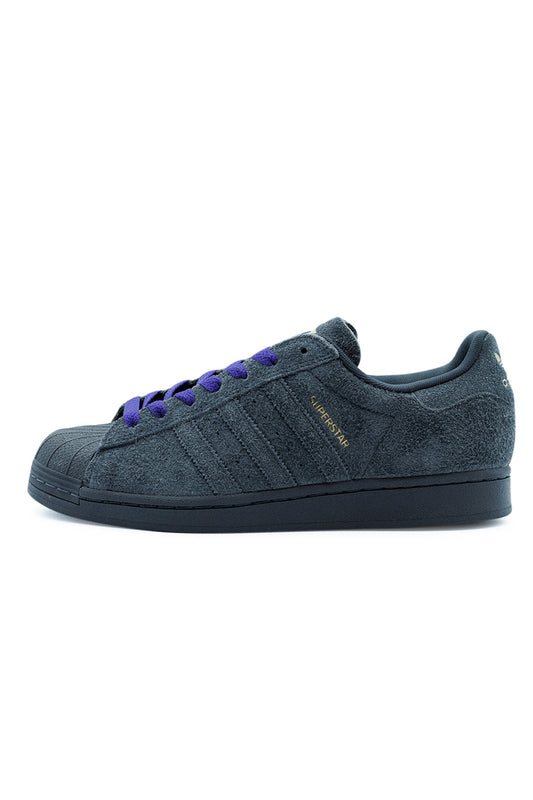 Adidas Superstar ADV Shoe Carbon / Carbon / Collegiate Purple - BONKERS