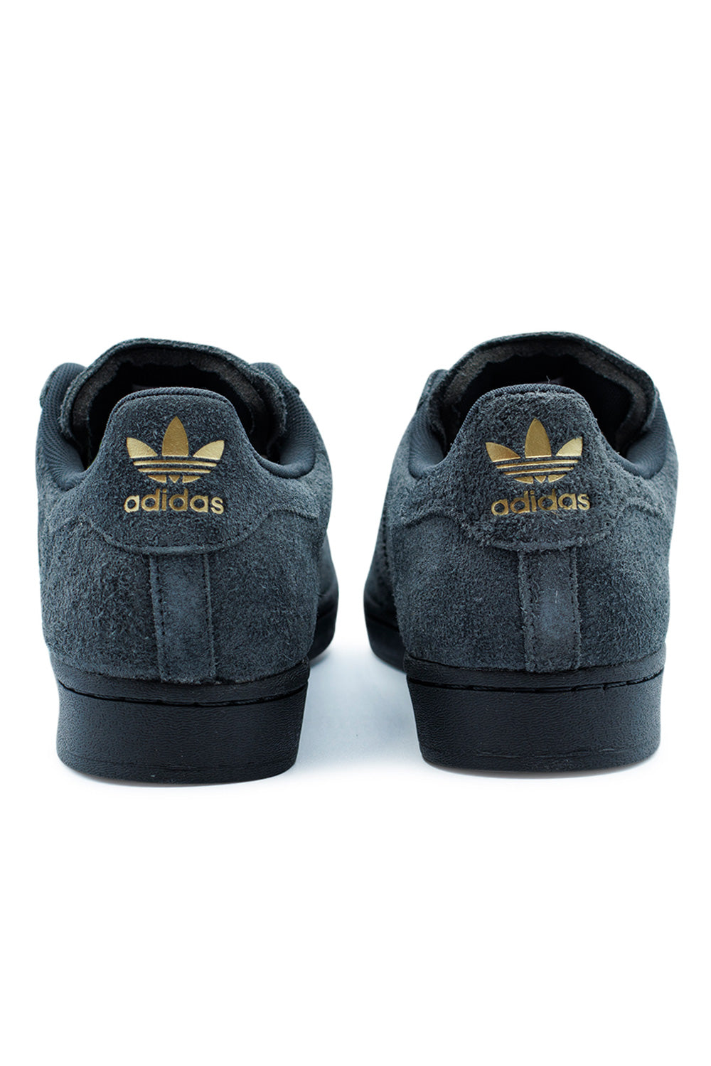 Adidas Superstar ADV Shoe Carbon / Carbon / Collegiate Purple - BONKERS