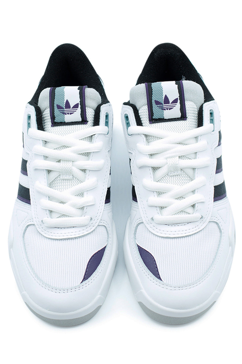 Adidas Tekkira Cup Shoe Cloud White / Core Black / Aurora Plum - BONKERS