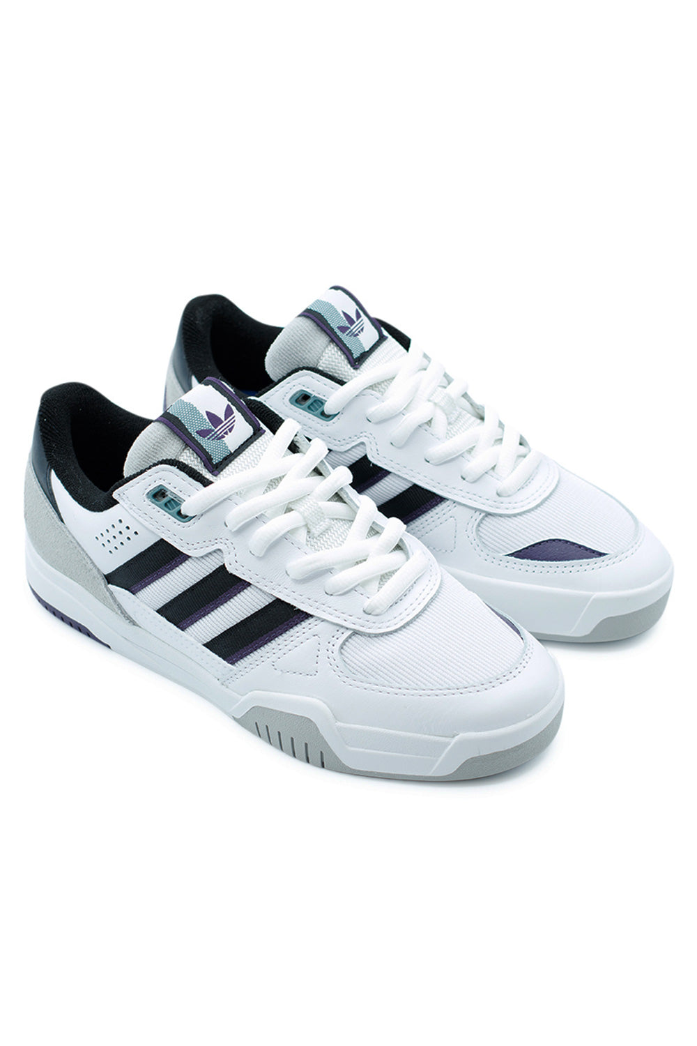 Adidas Tekkira Cup Shoe Cloud White / Core Black / Aurora Plum - BONKERS