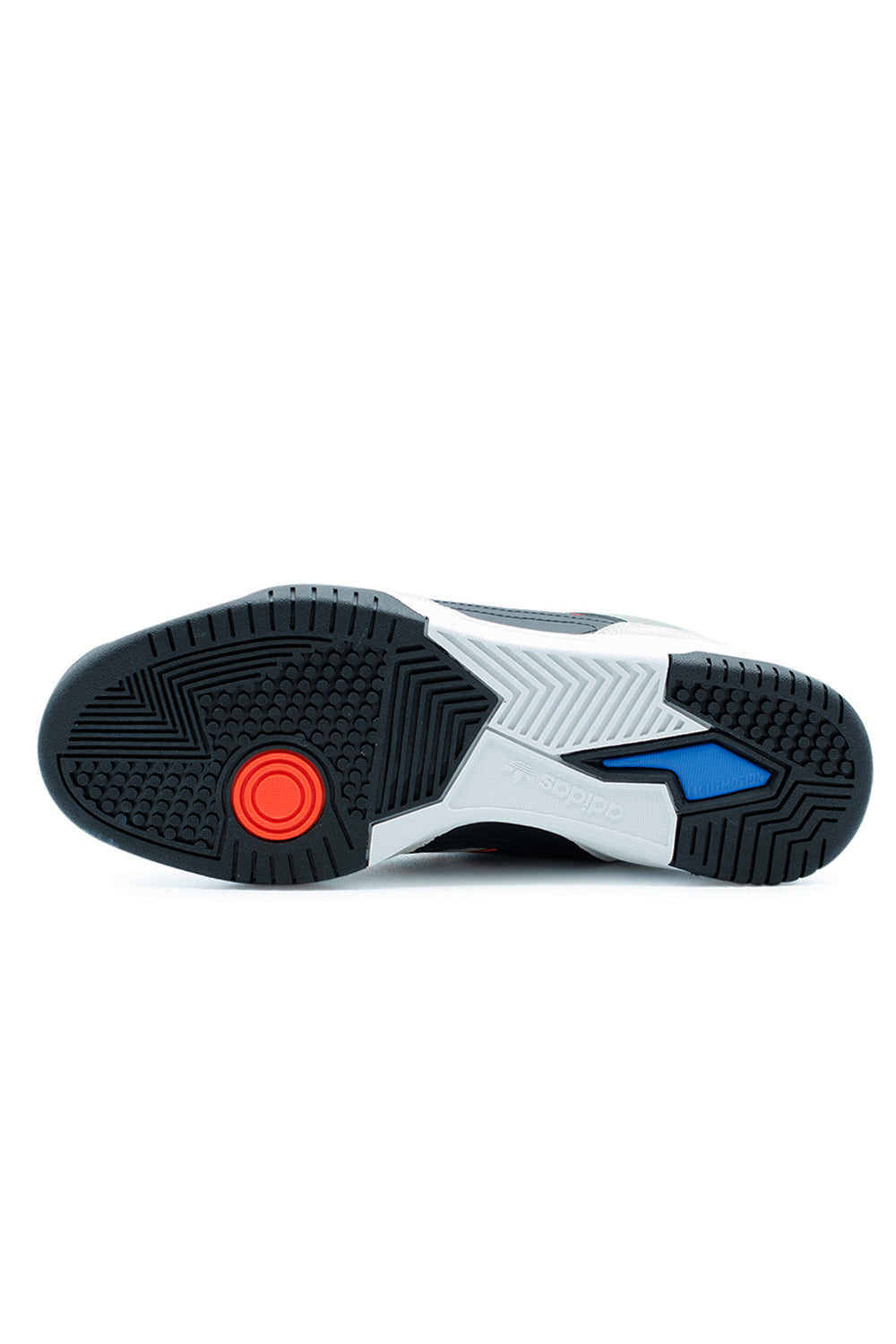 Adidas Tekkira Cup Orbit Grey Core Black Solar Red – skateboarding shoe with suede mesh build, ankle support, and durable cup sole.