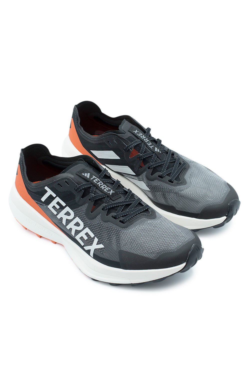 Adidas Terrex Agravic Speed Shoe Core Black / Gray One / Semi Impact Orange - BONKERS