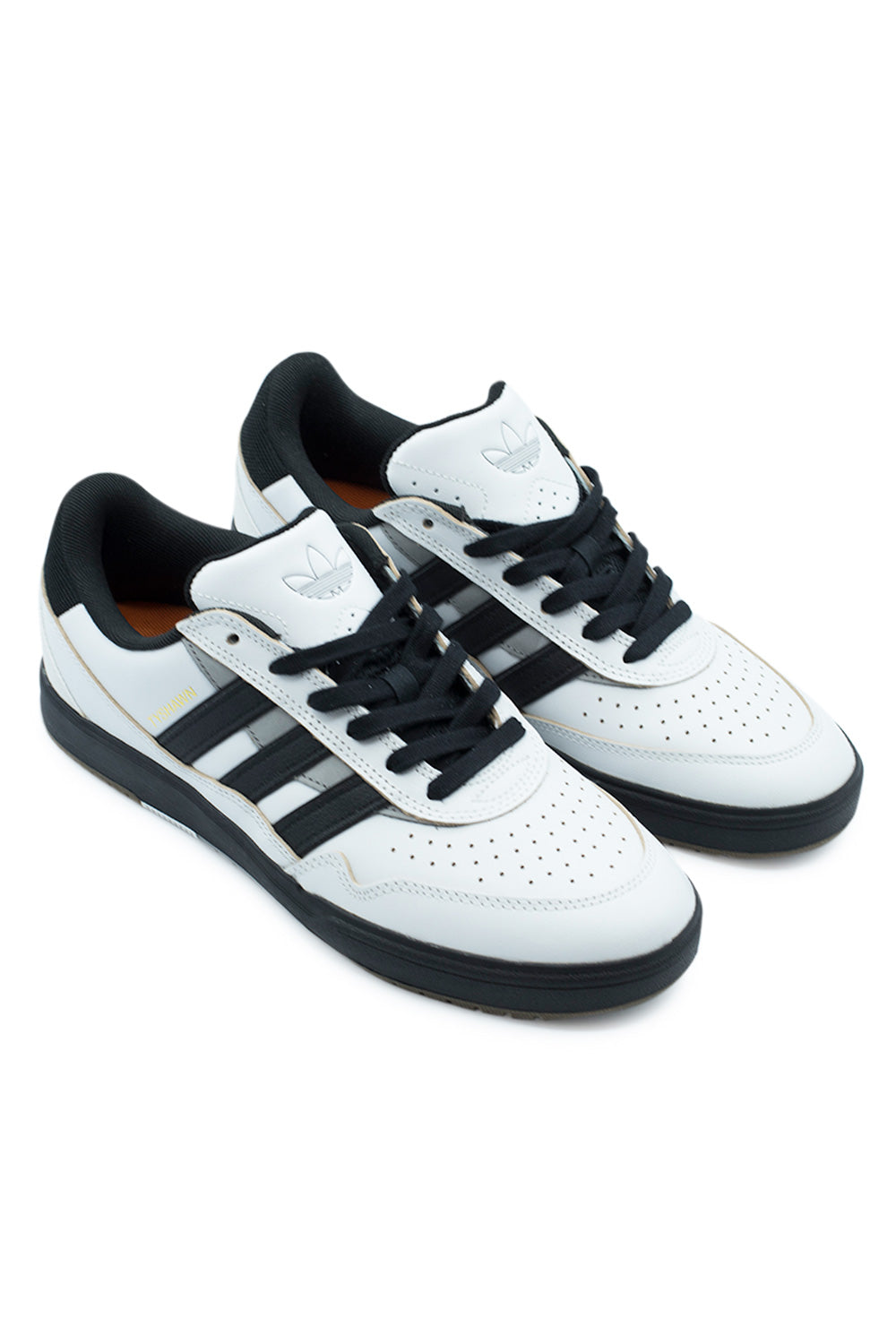 Adidas Tyshawn II Shoe Crystal White / Core Black / Charcoal Solid Grey - BONKERS