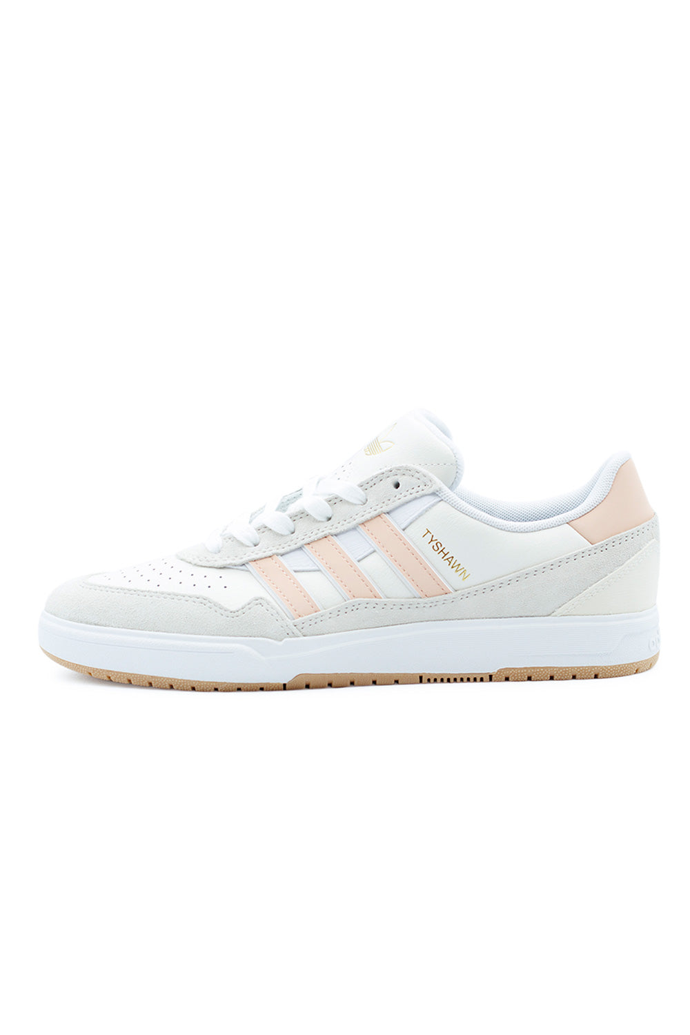 Adidas Tyshawn II Shoe Wonder White / Powder Coral / Off White - BONKERS