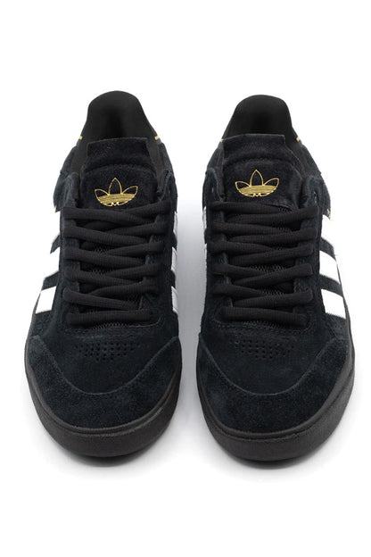 Adidas Tyshawn Low Shoe Core Black / Cloud White / Gold Metallic - BONKERS