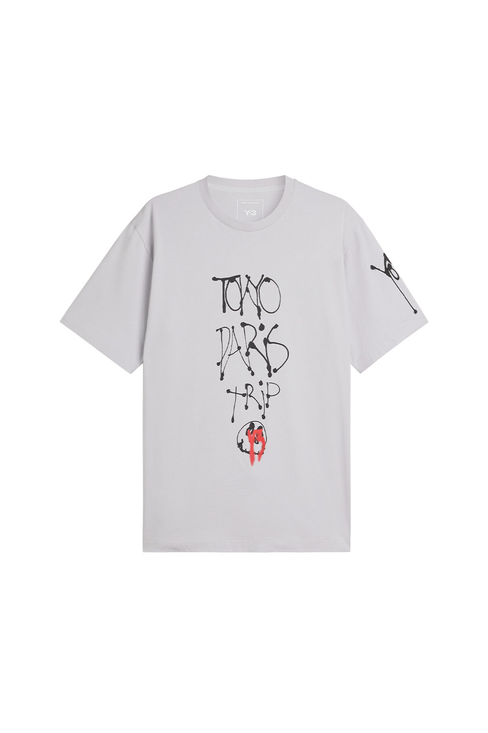 Adidas Y-3 X Chito City Graphic Short Sleeve Tee Gris Claro
