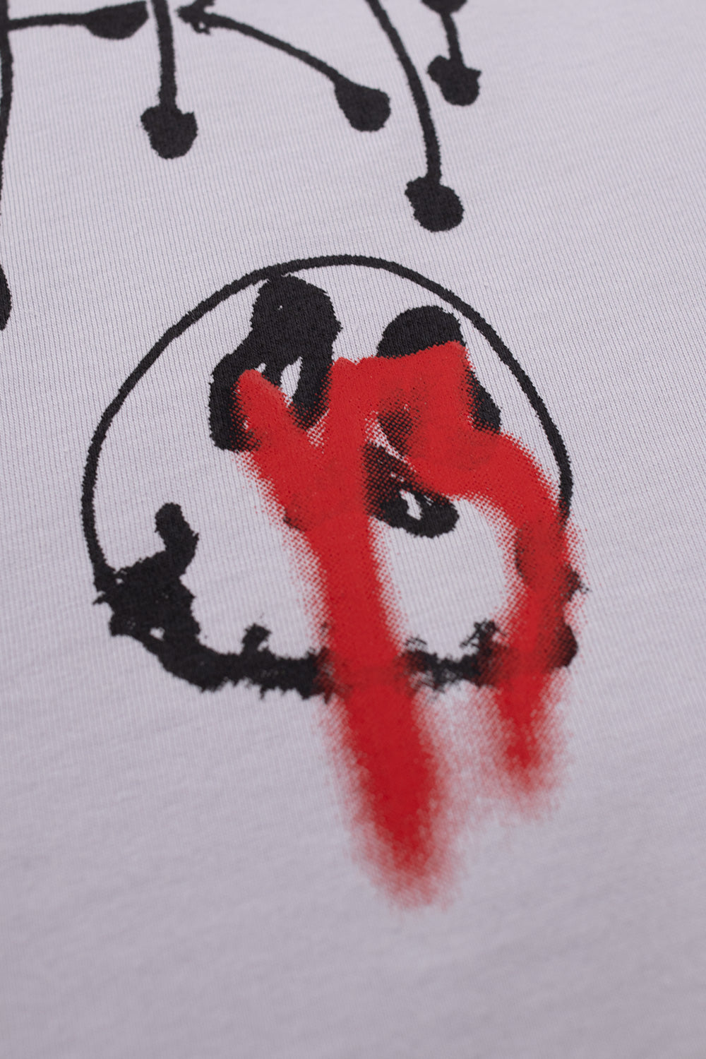 Adidas Y-3 X Chito City Graphic Short Sleeve Tee Hellgrau