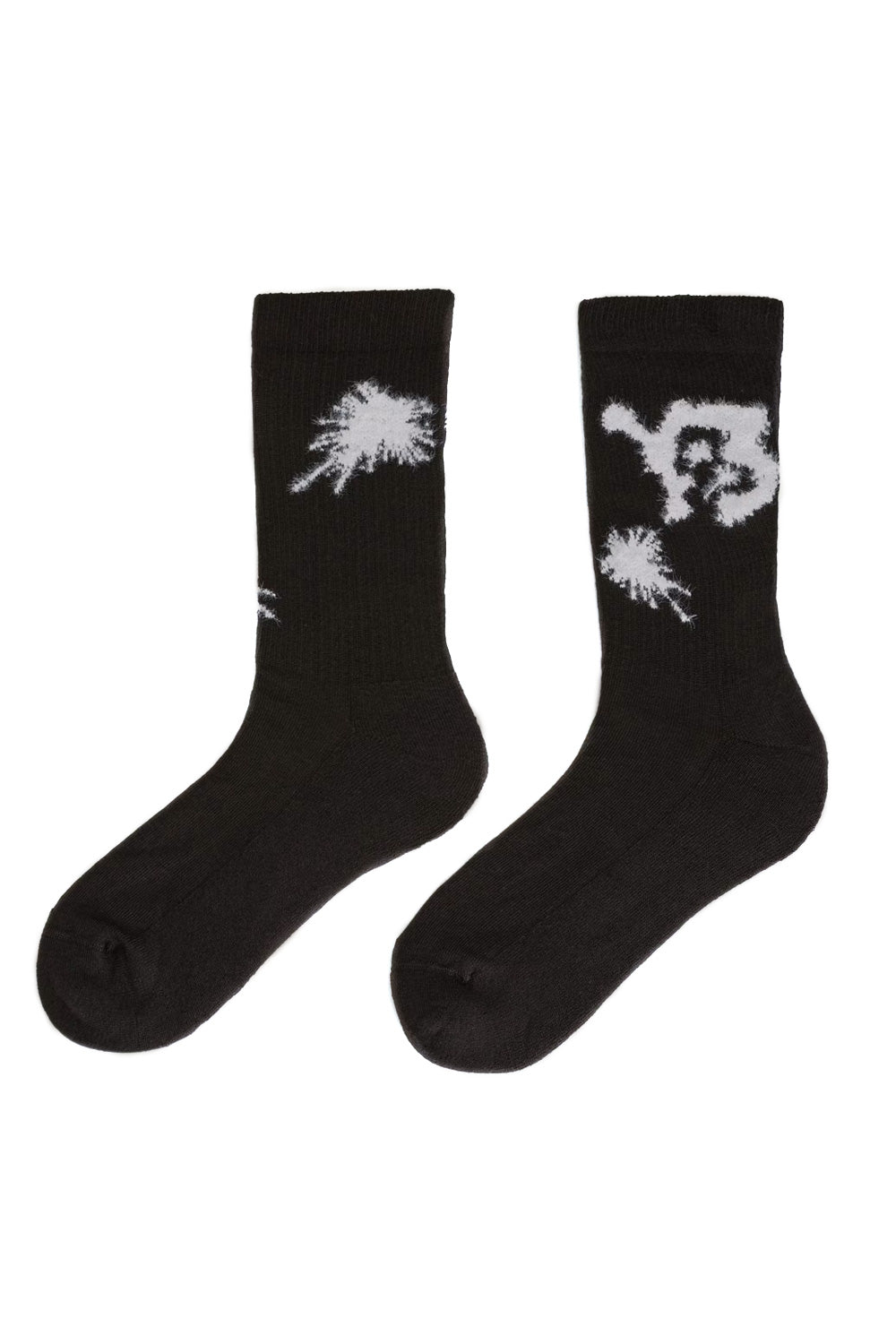 Adidas Y-3 X Chito Graphic Crew Socks Negro