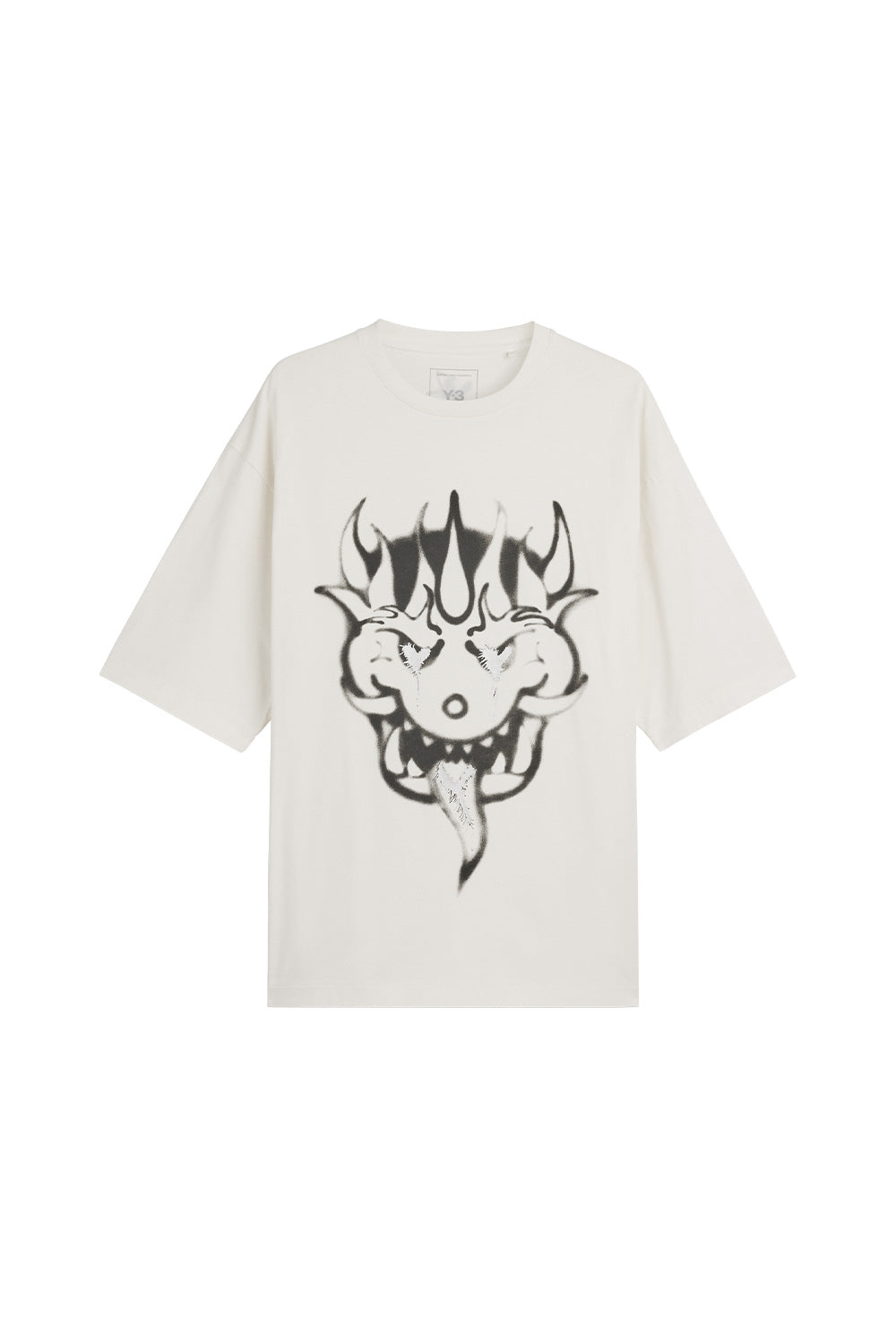 Adidas Y-3 X Chito GFX Graphic Short Sleeve Tee Chalk White