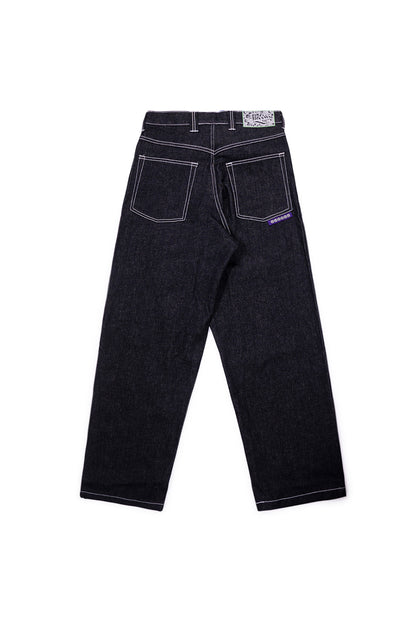 Always Purple Label Heavy Duty Baggy Denim Schwarz