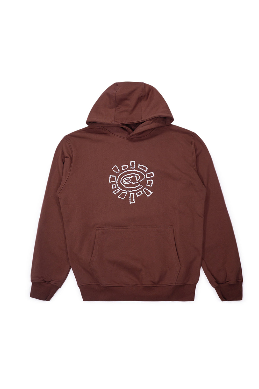 Always Scribble @Sun Hoodie Brown - BONKERS