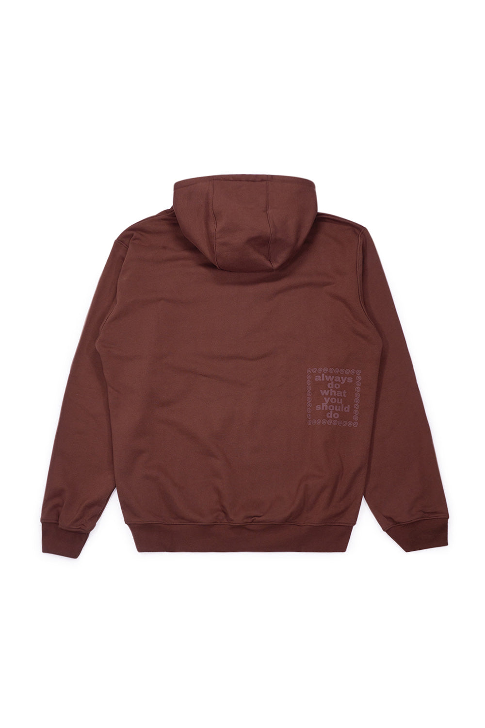 Always Scribble @Sun Hoodie Brown - BONKERS