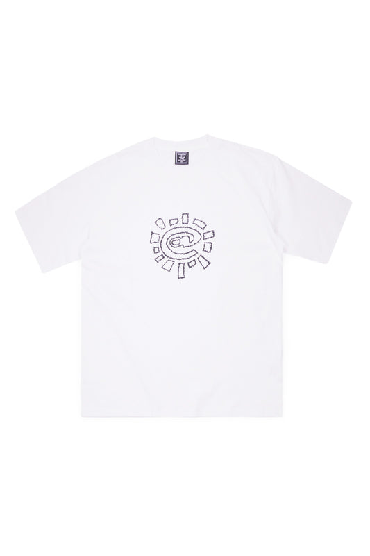 Always Sketchy @Sun T-Shirt White - BONKERS