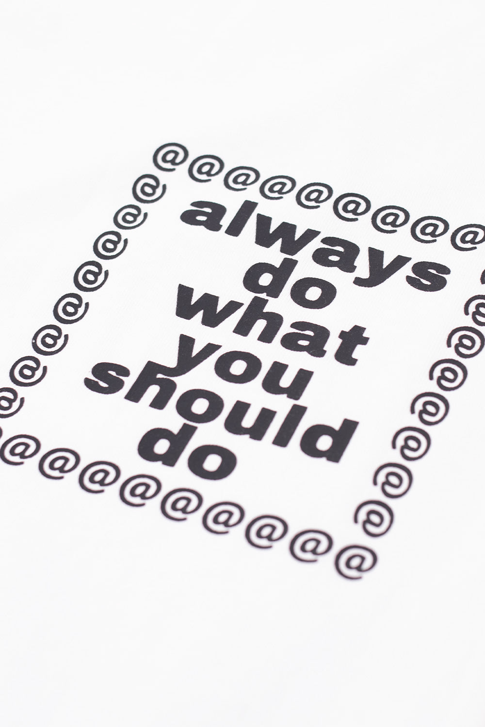 Always Sketchy @Sun T-Shirt White - BONKERS