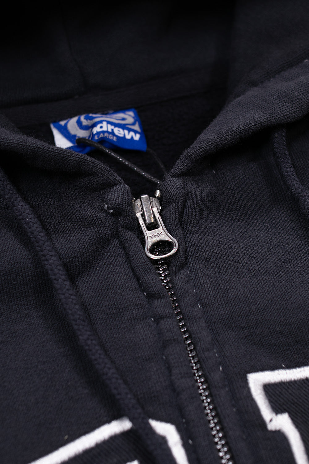 Andrew Miami Arch Zip Hoodie Black - BONKERS