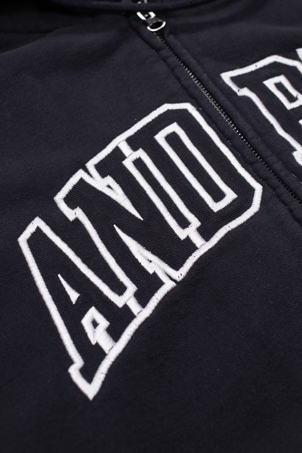 Andrew Miami Arch Zip Hoodie Black - BONKERS