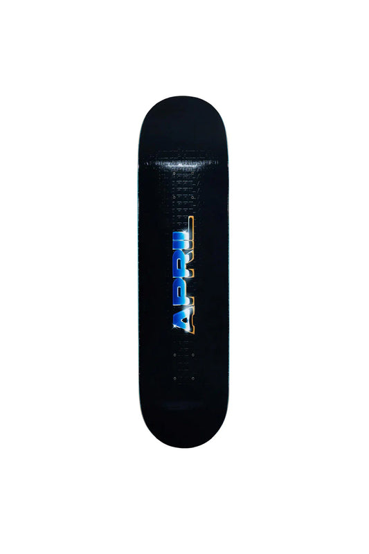 April AP Print Logo Deck 8,25" (Black) - BONKERS