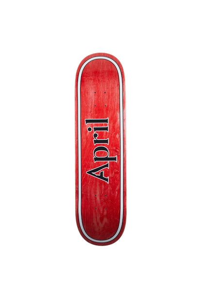 April Red OG Logo Deck 8,38" - BONKERS