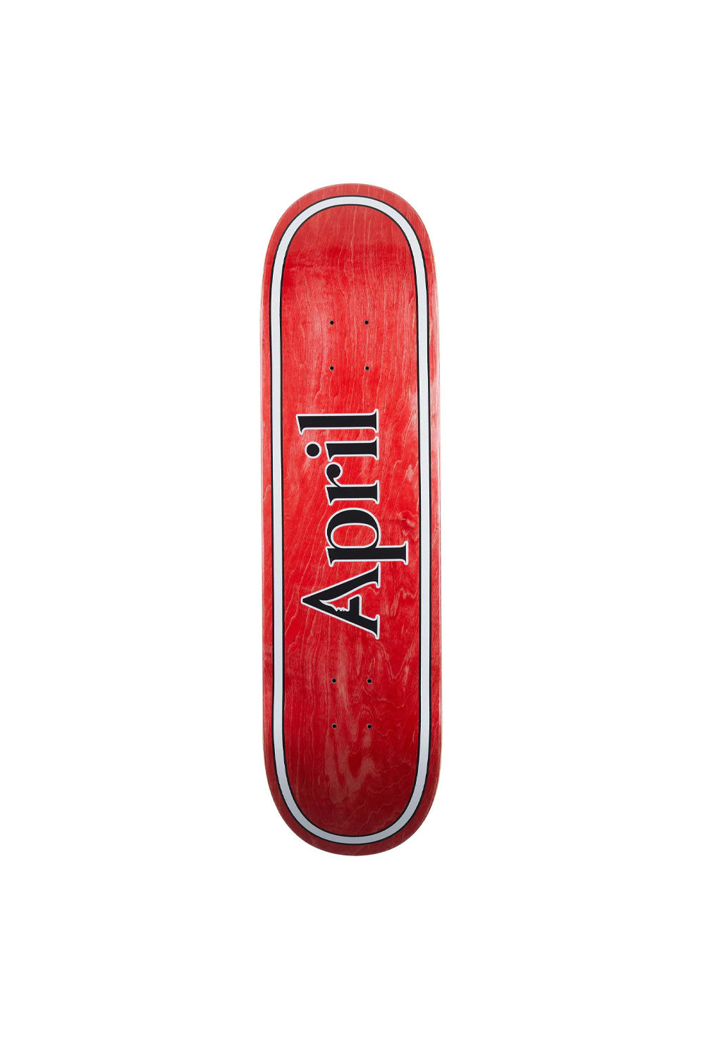 April Red OG Logo Deck 8,5" - BONKERS