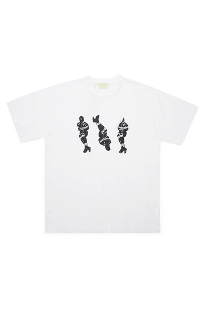 Aries Bondage T-Shirt White - BONKERS