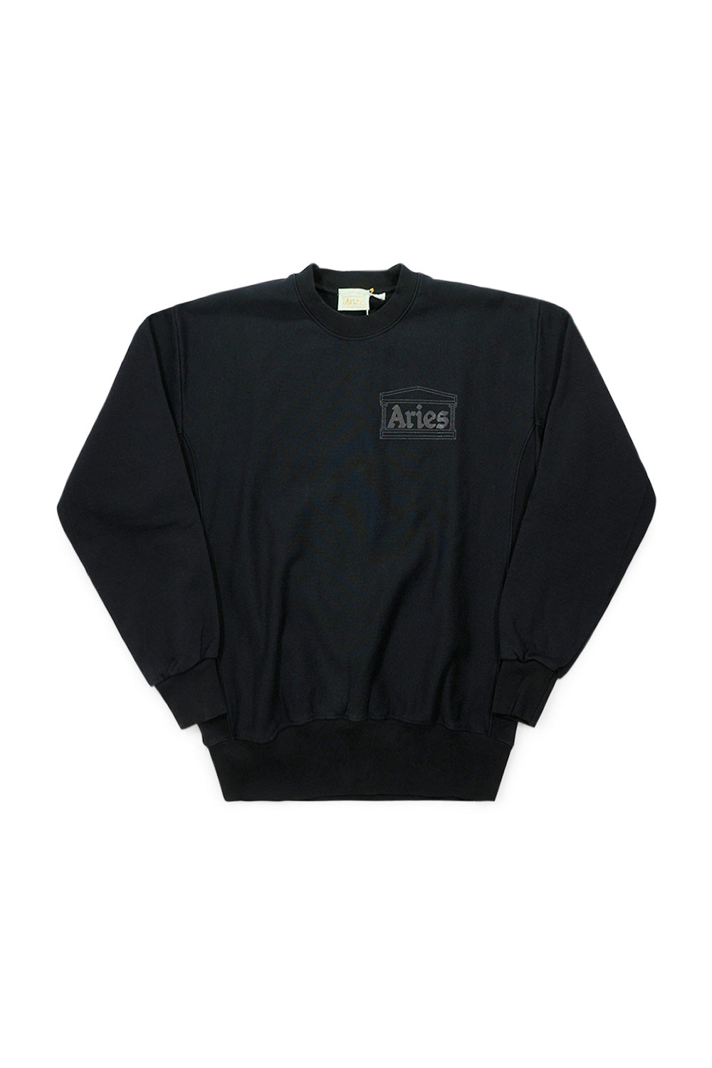 Aries Premium Temple Sweatshirt Black - BONKERS