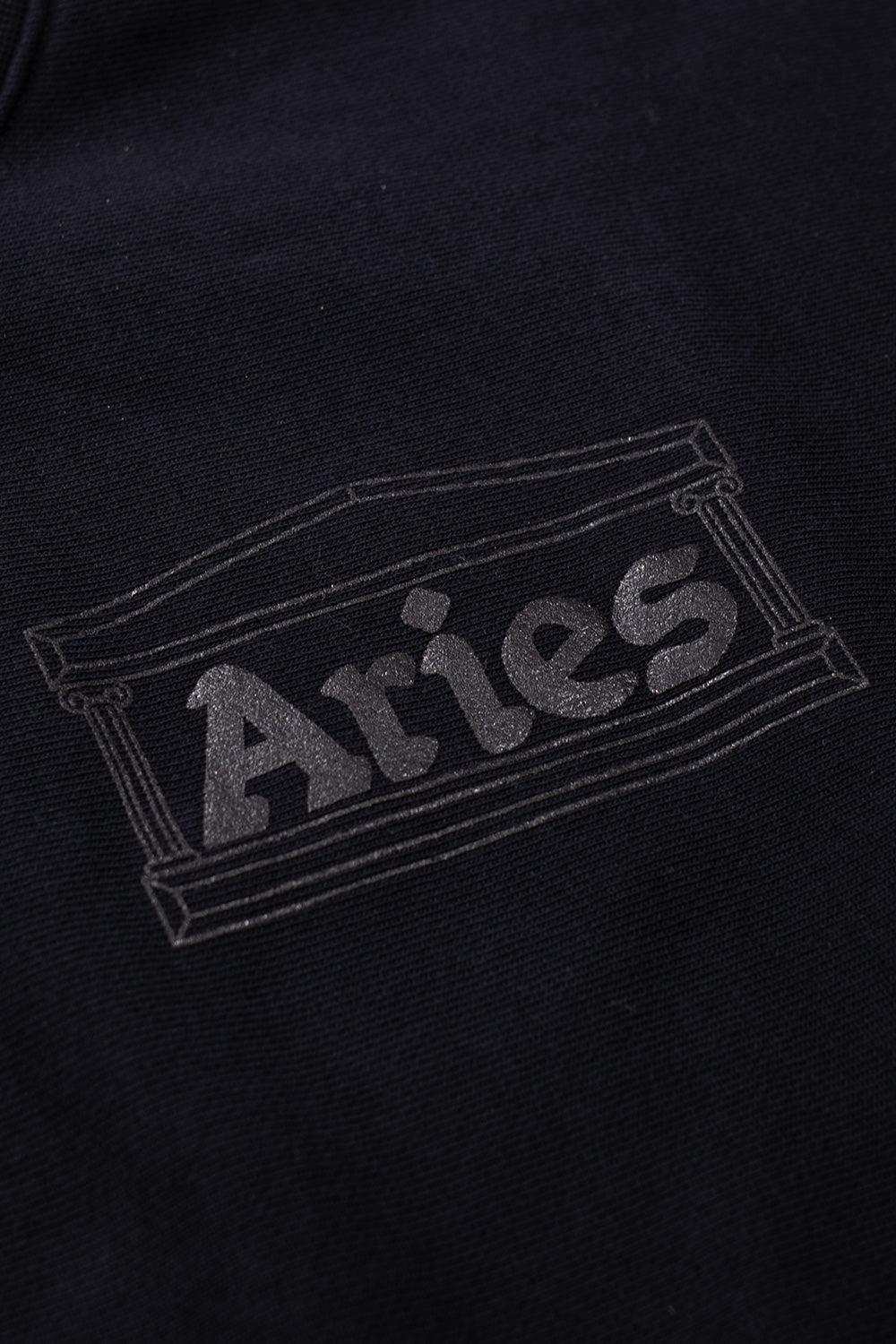 Aries Premium Temple Sweatshirt Black - BONKERS