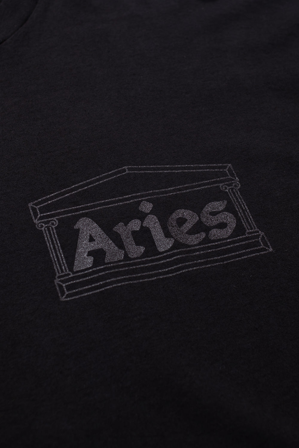 Aries Temple T-Shirt Black - BONKERS