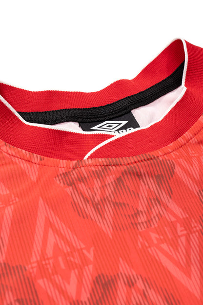 Aries X Umbro Red Roses Football Jersey Rot