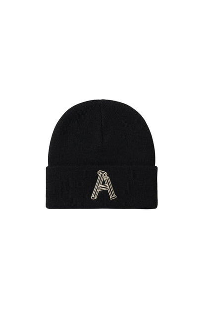 Aries Column A Beanie Schwarz