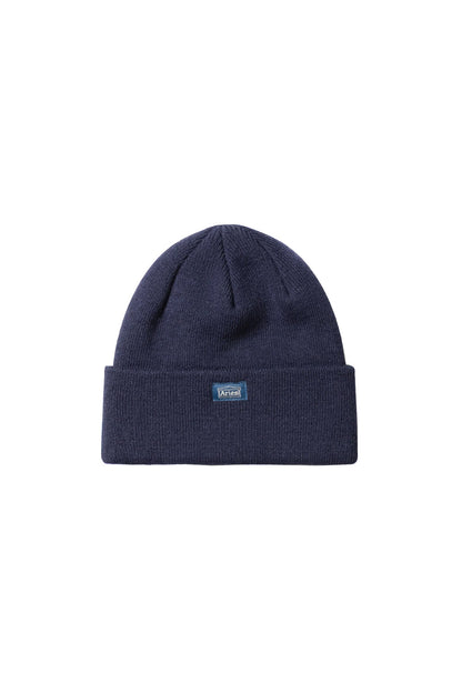 Aries Column Beanie Marineblau