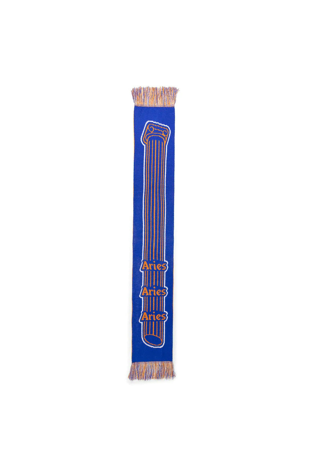 Aries Column Scarf Blue - BONKERS