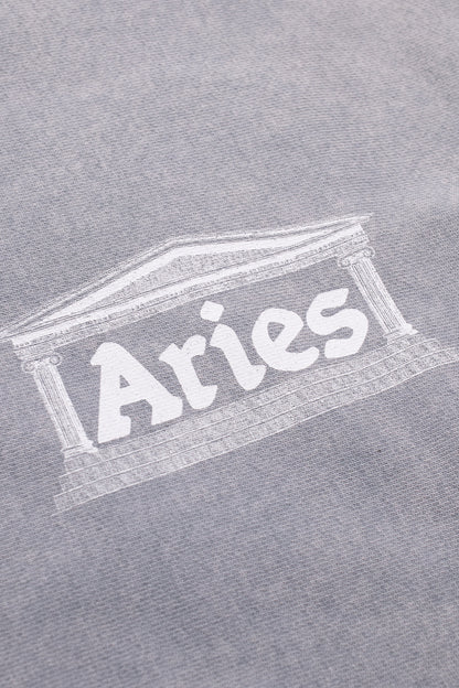 Aries Premium Aged Temple Sweatshirt Grau