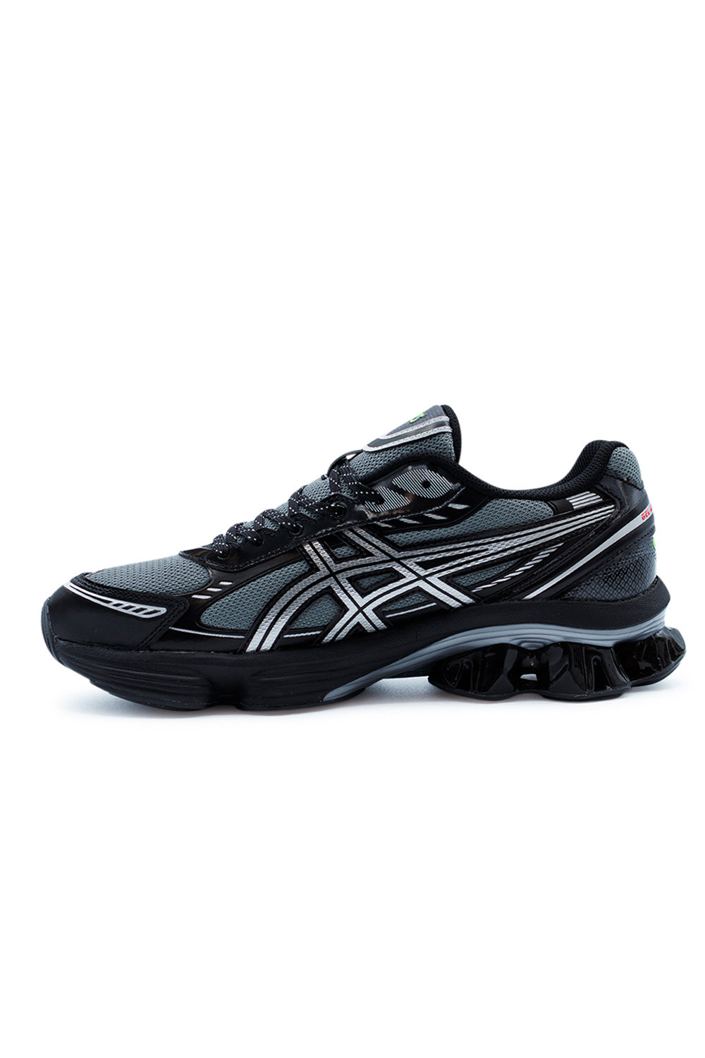Hochwertiger Asics Gel-Kinetic Fluent – Robuster und bequemer Sneaker mit stilvollem Design in Piedmont Grey und Pure Silver für Sport und Freizeit.