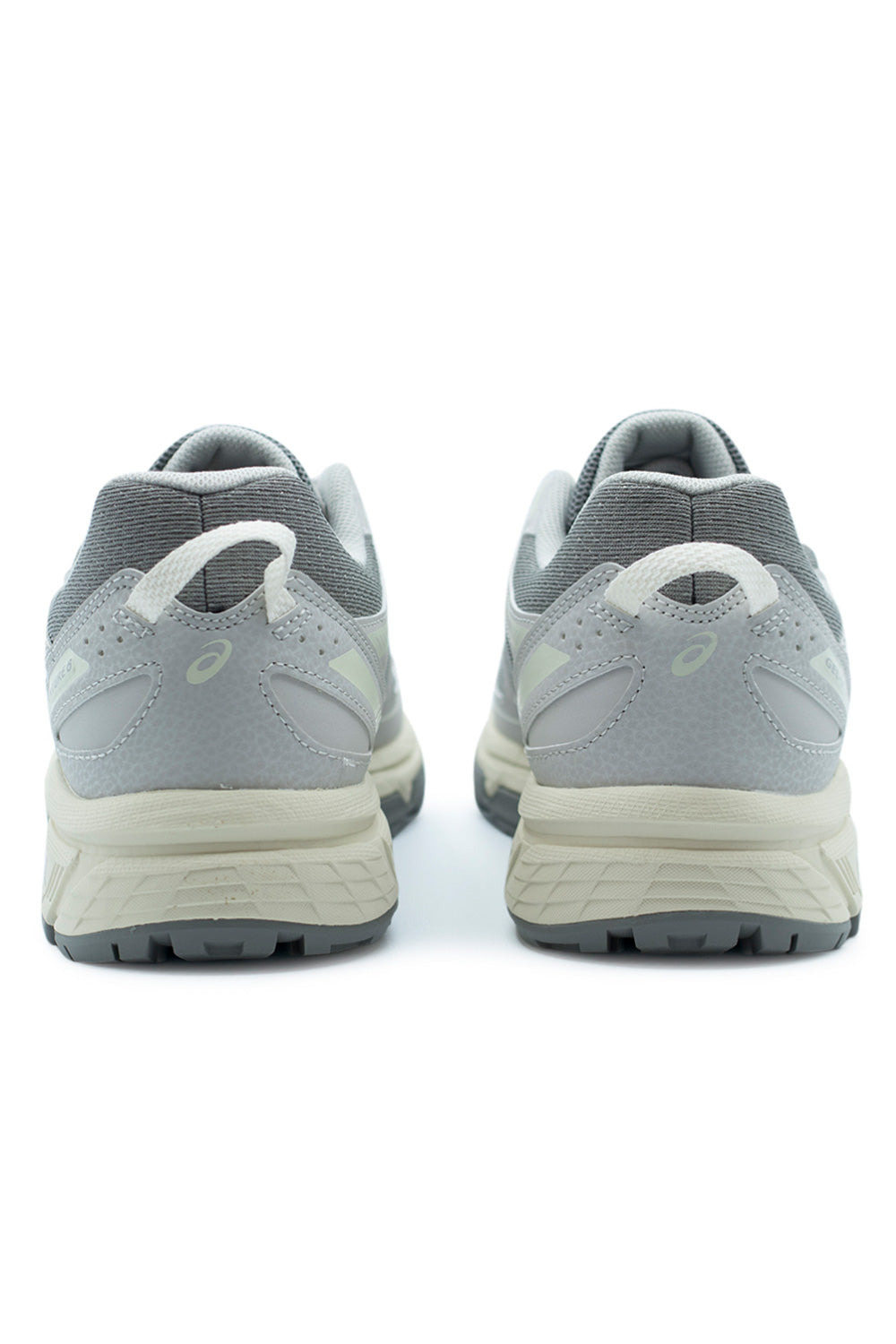 Detailaufnahme der Rearfoot GEL-Dämpfung des Asics Gel-Venture 6 für spürbare Stoßabsorption beim Gehen und Laufen.