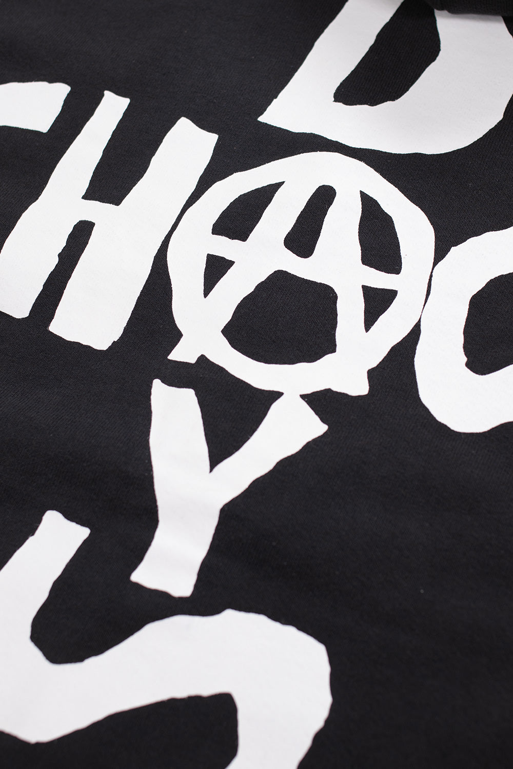 Schwarzer Babylon LA Chaos Days Zip Hoodie – Hochwertiger Oversized-Hoodie mit weicher Baumwollqualität, großzügiger Kapuze und auffälligem Print.