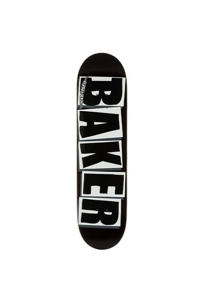 Baker Brand Logo Deck 8,25" (O.G. Shape Schwarz / Weiss)